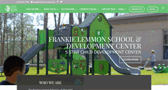 Desktop Screenshot of frankielemmonschool.org